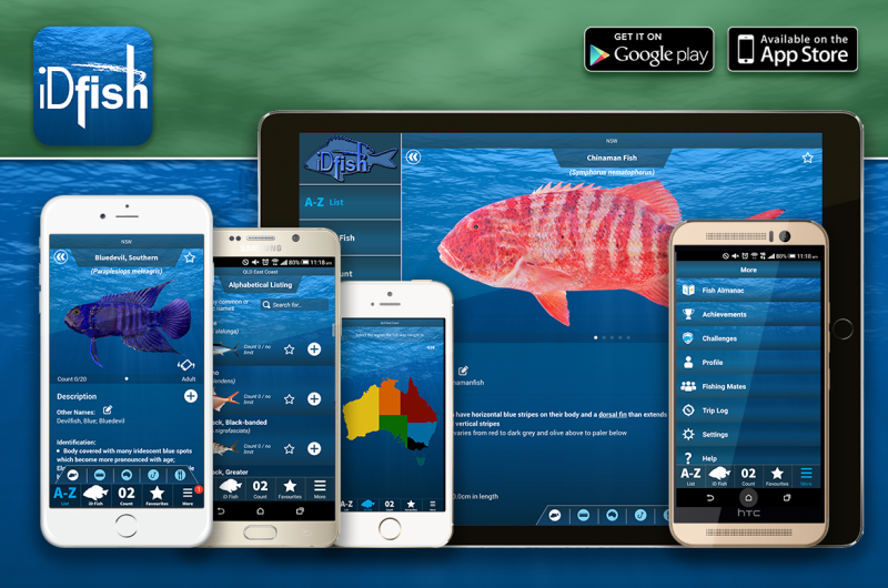 iDfish Recreational Fishing Reference App