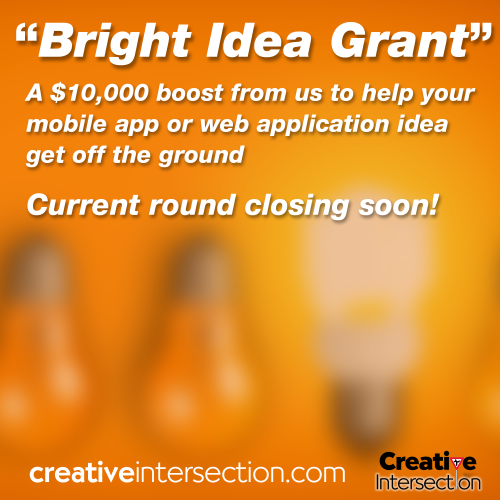 Bright Idea Grant for app and web ideas
